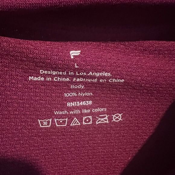 Fabletics- Men's Long Sleeve Active Quarter Zip: - Picture 3 of 4